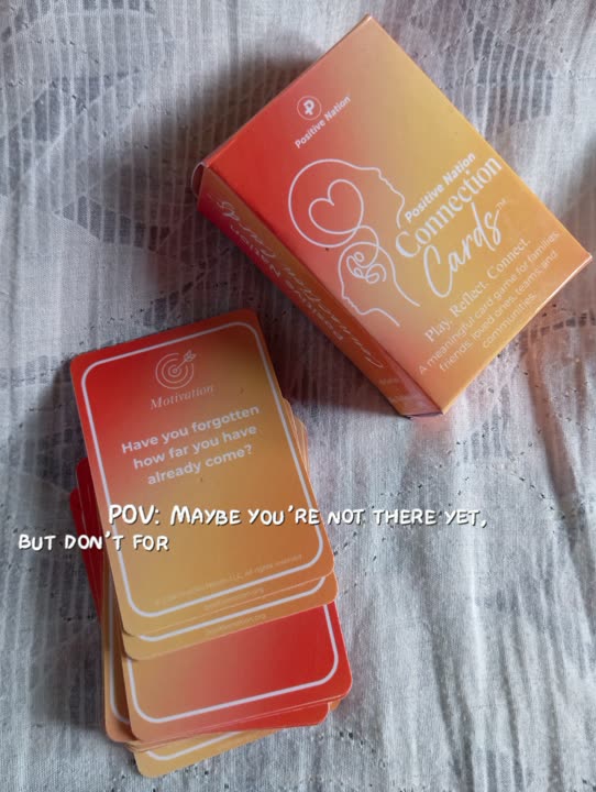 The Connection Cards box beside a Motivation card